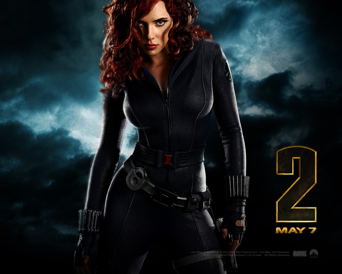 Black Widow in Iron Man 2